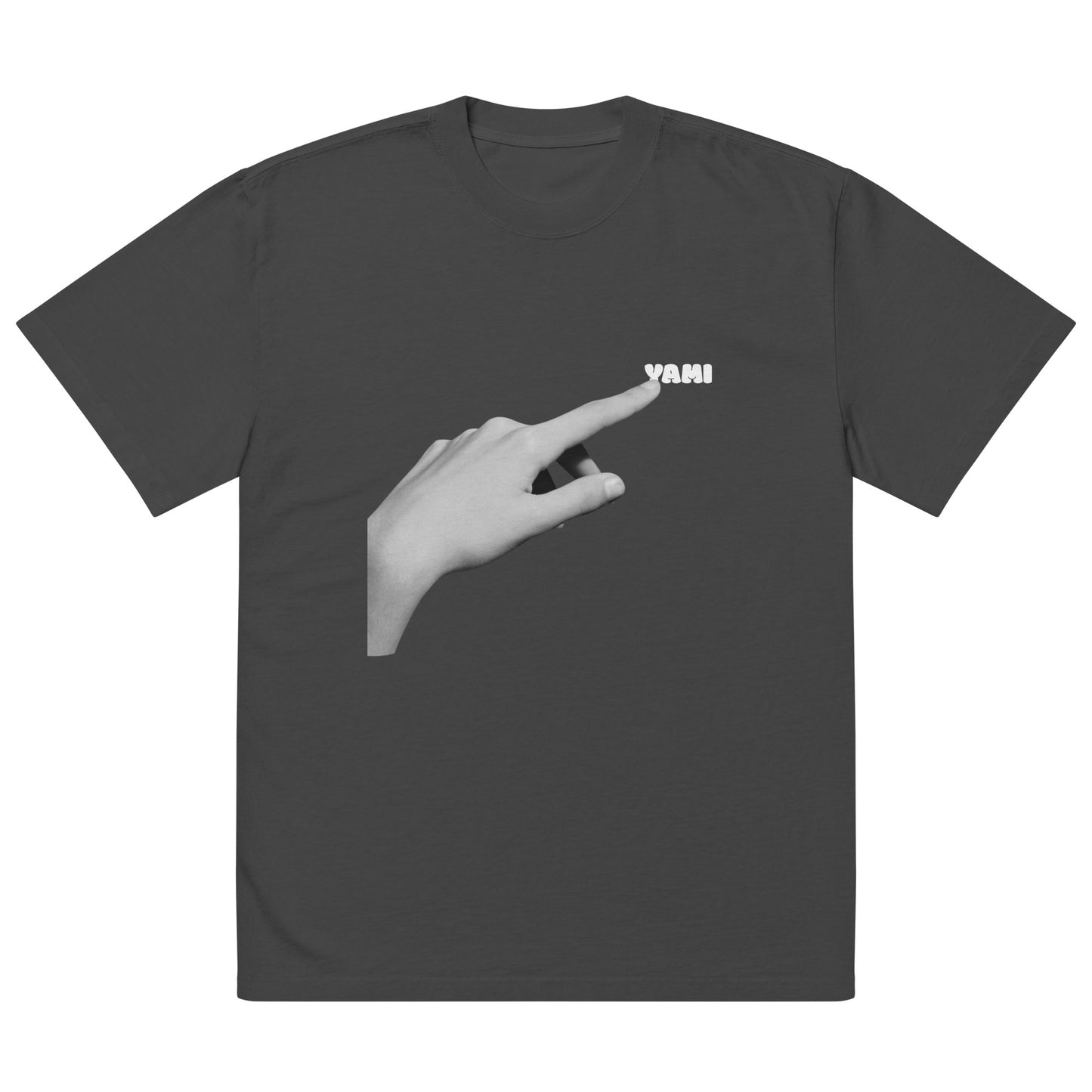 YAMI Oversized faded t-shirt