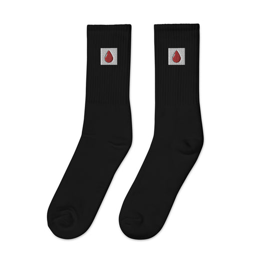 Youngblood Embroidered socks