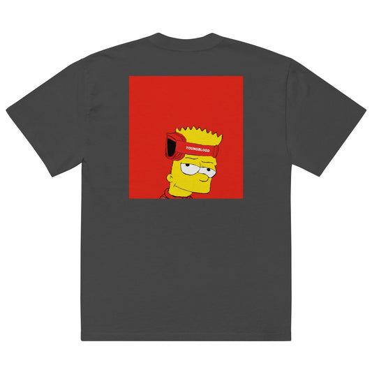 YAMI Oversized faded t-shirt