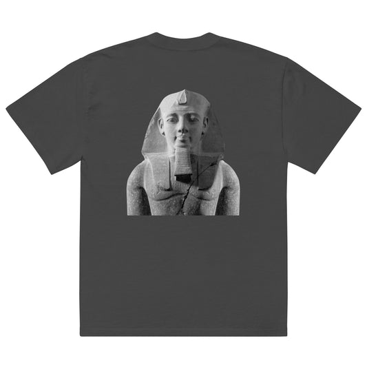 Thank God For Pain Oversized faded t-shirt