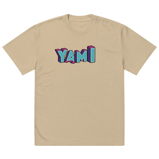 YAMI Oversized faded t-shirt