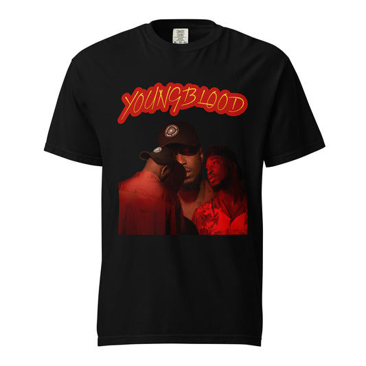 Youngblood Unisex garment-dyed heavyweight t-shirt