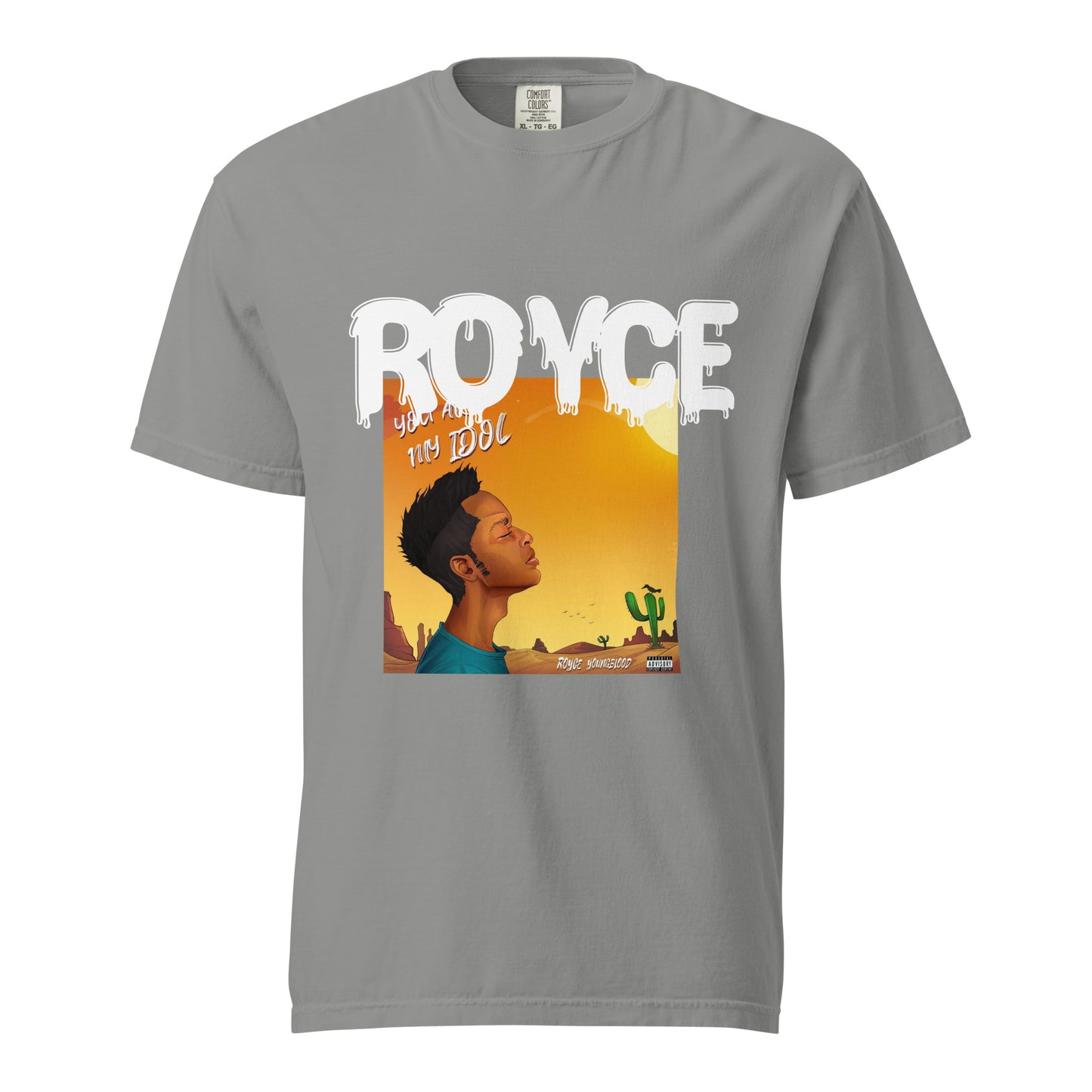 Royce YoungBlood Unisex garment-dyed heavyweight t-shirt