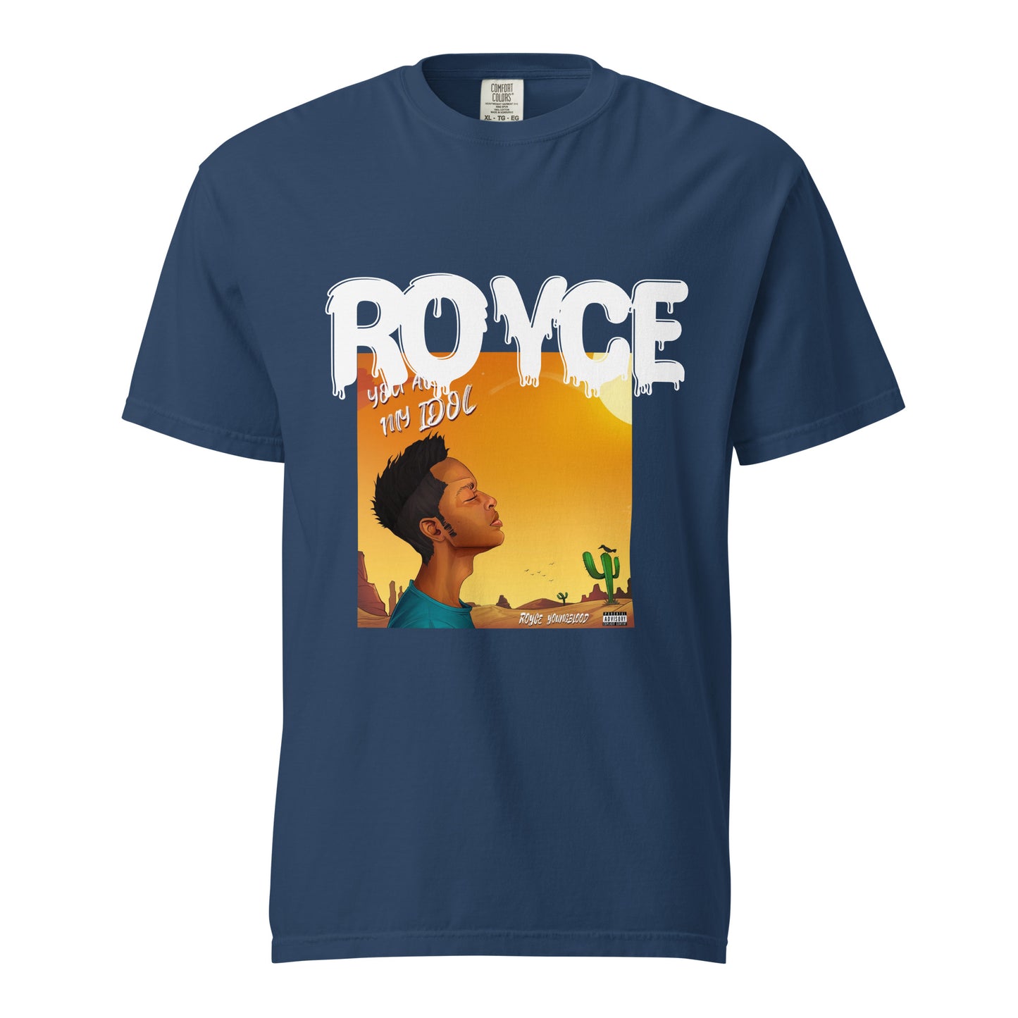 Royce YoungBlood Unisex garment-dyed heavyweight t-shirt