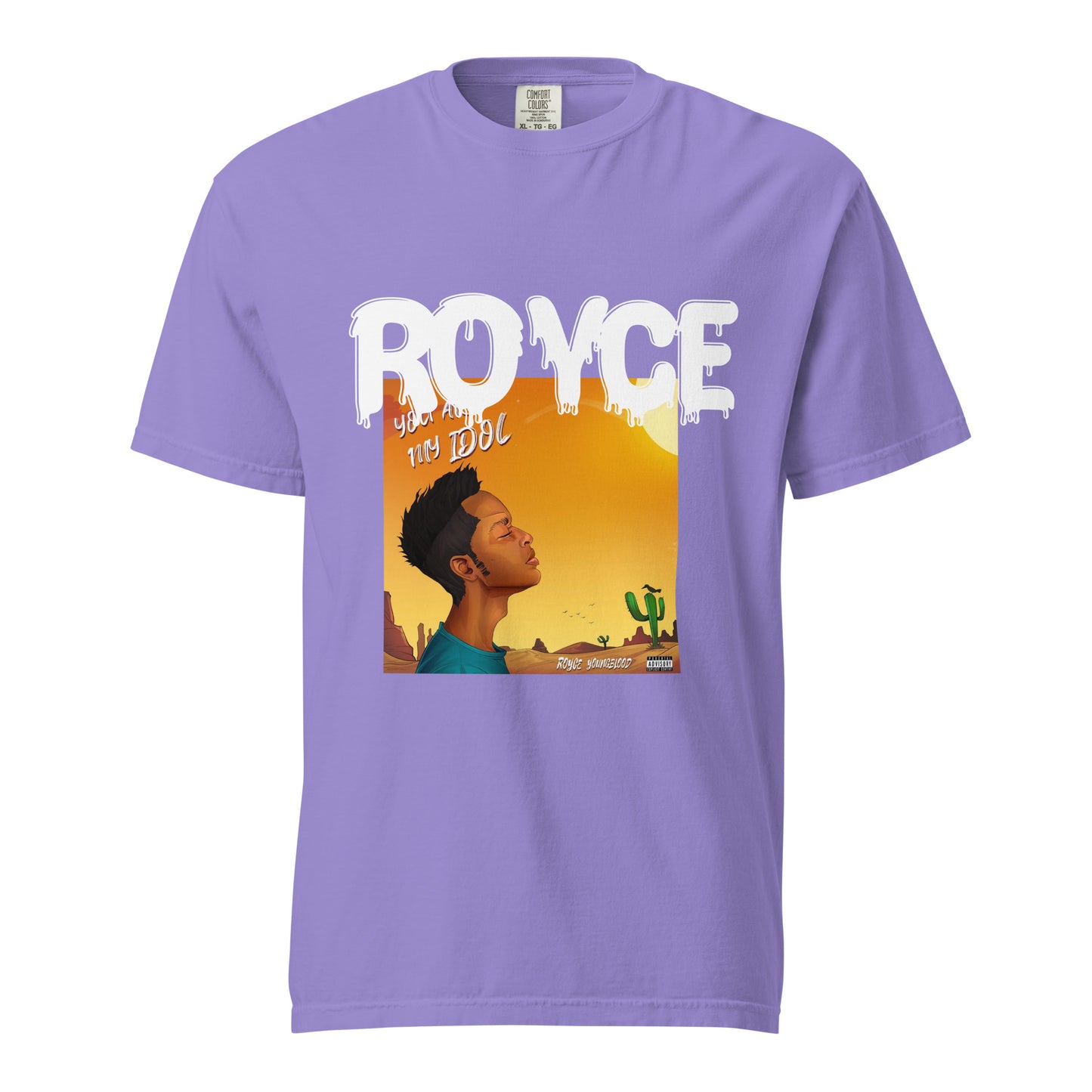 Royce YoungBlood Unisex garment-dyed heavyweight t-shirt