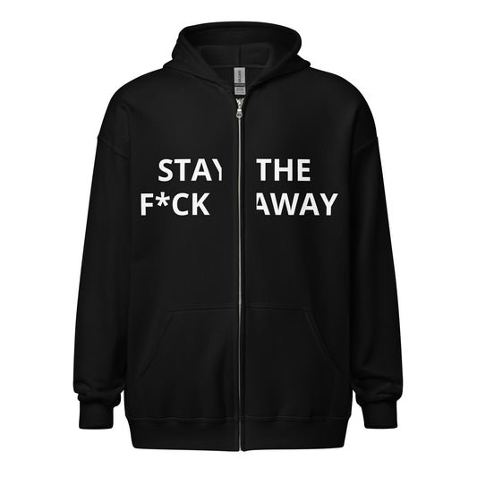 Stay The F*ck Away Unisex heavy blend zip hoodie