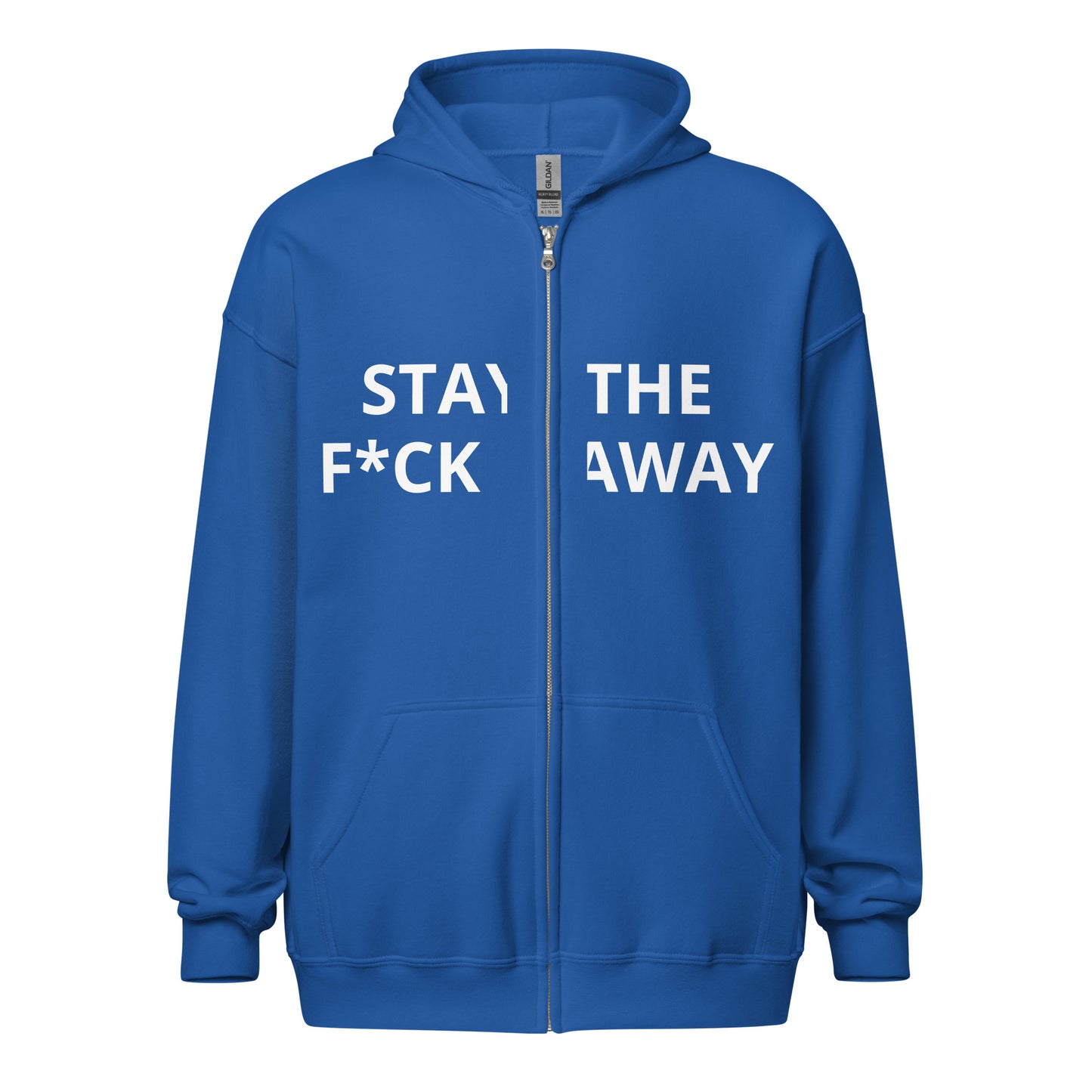 Stay The F*ck Away Unisex heavy blend zip hoodie