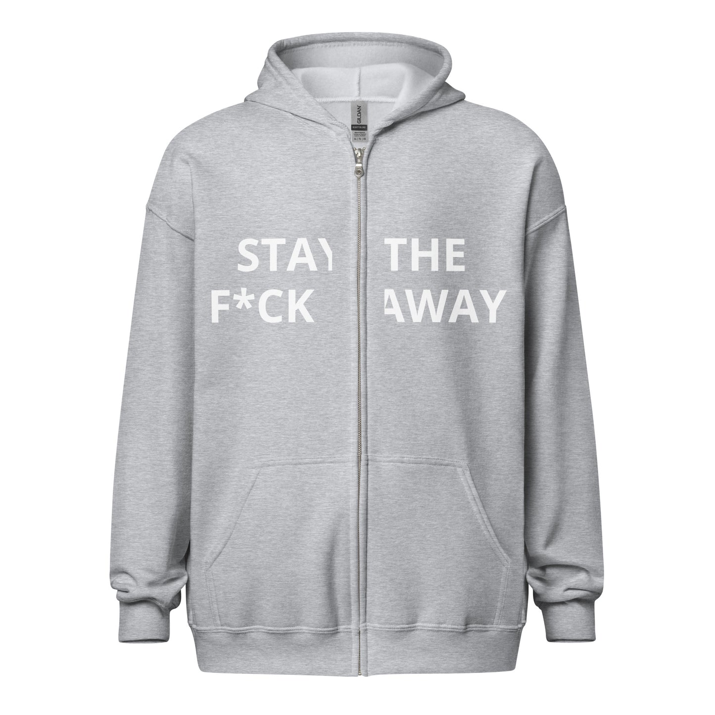 Stay The F*ck Away Unisex heavy blend zip hoodie