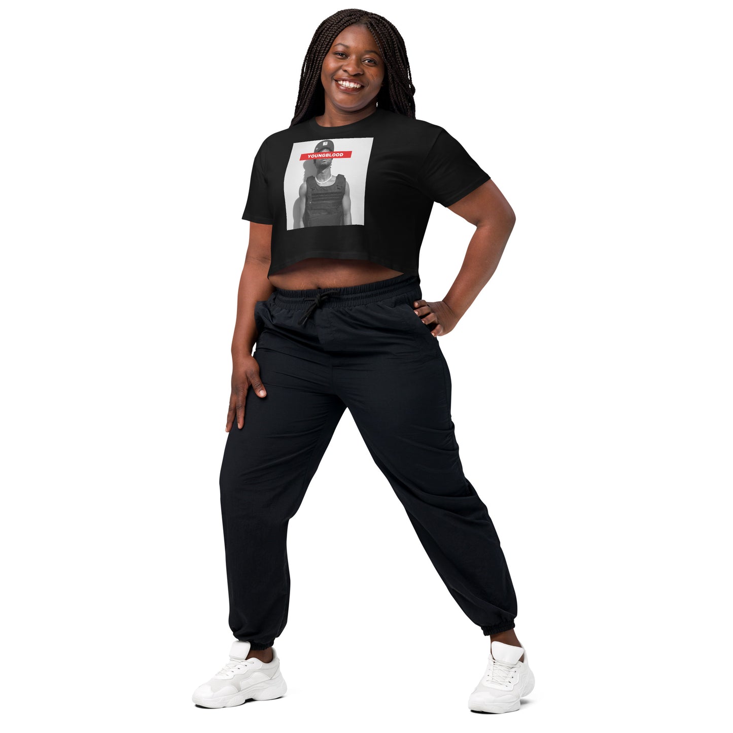 Royce YoungBlood Women’s crop top