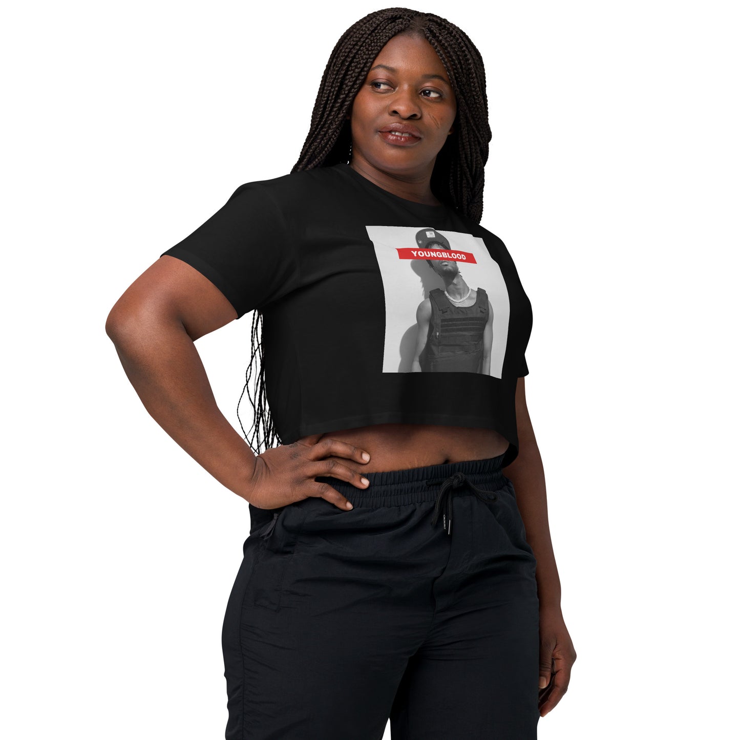 Royce YoungBlood Women’s crop top