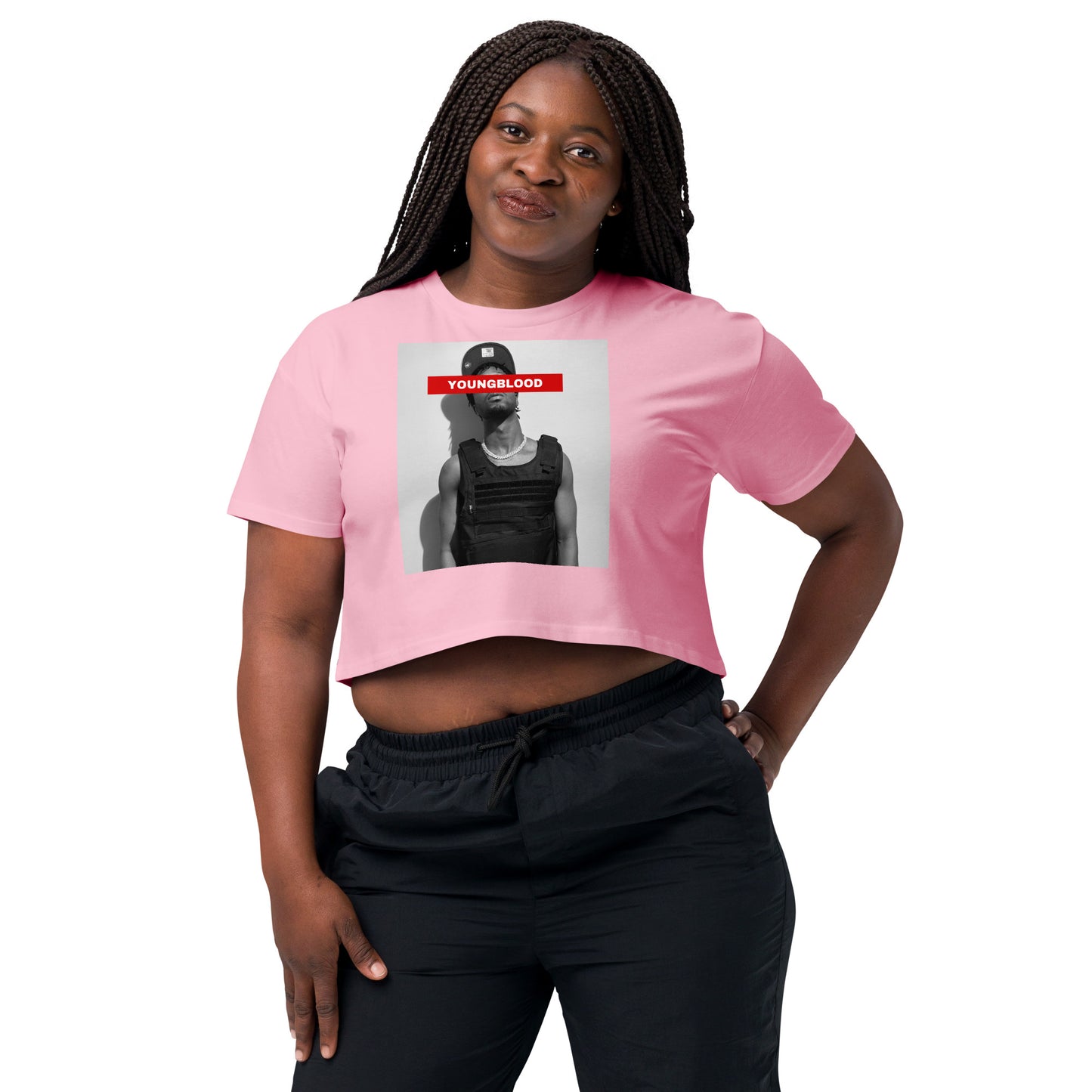 Royce YoungBlood Women’s crop top
