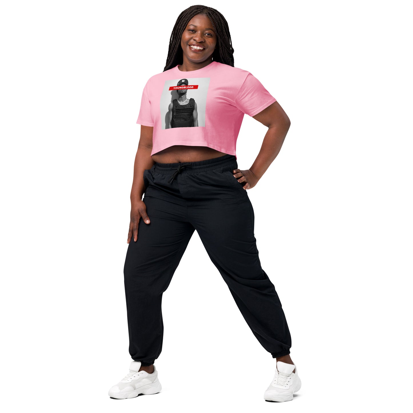 Royce YoungBlood Women’s crop top