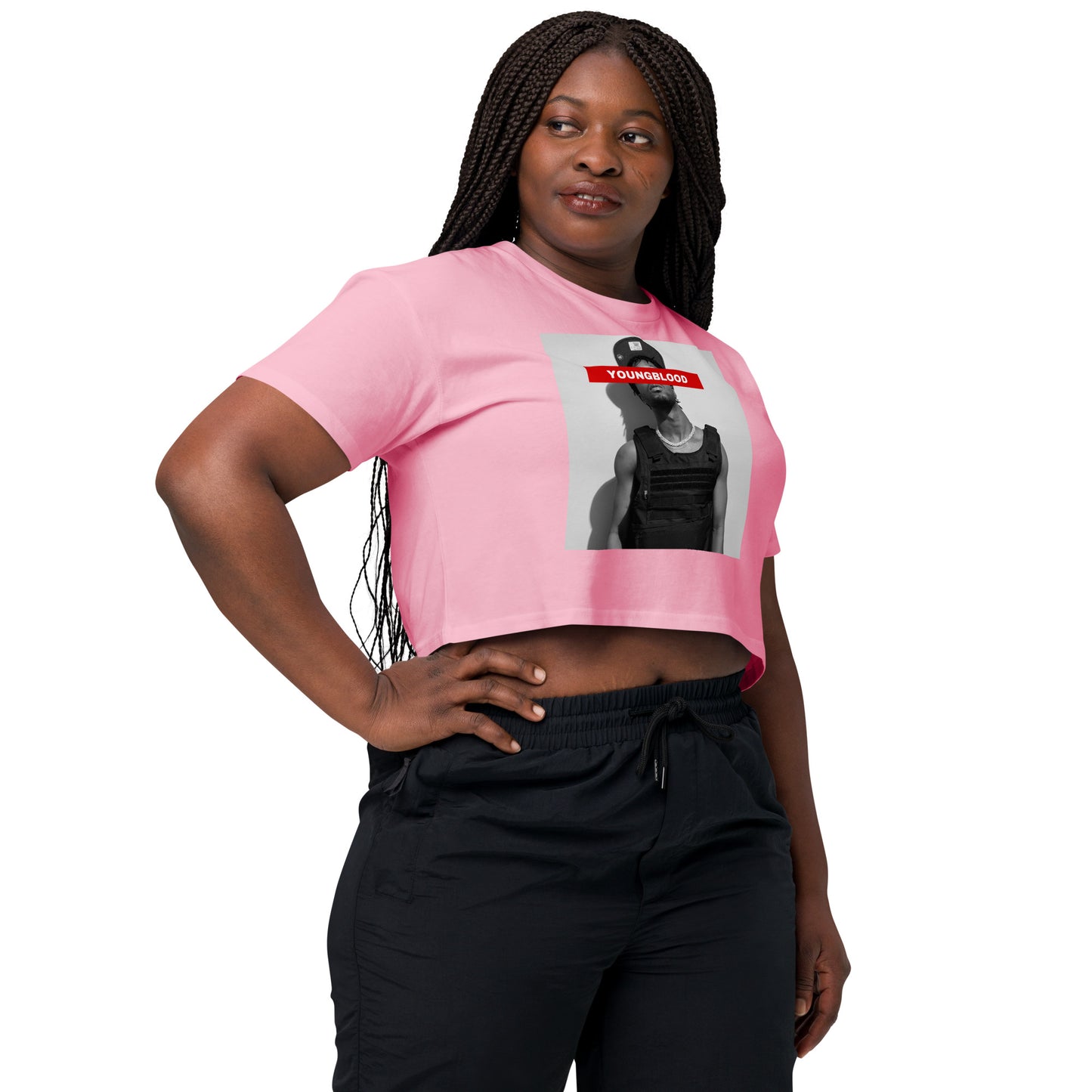 Royce YoungBlood Women’s crop top