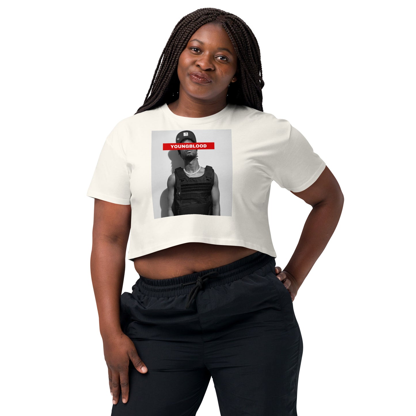 Royce YoungBlood Women’s crop top