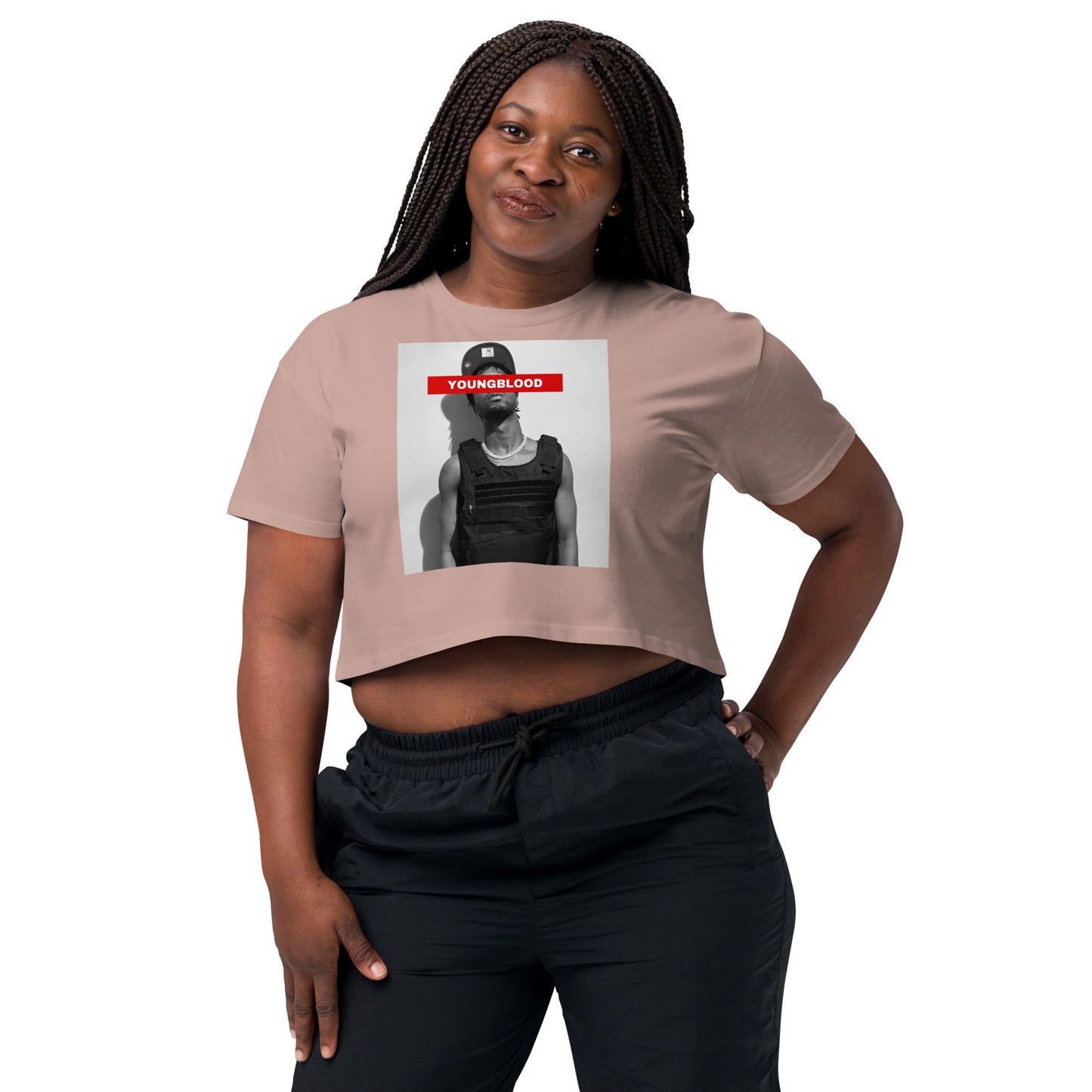 Royce YoungBlood Women’s crop top