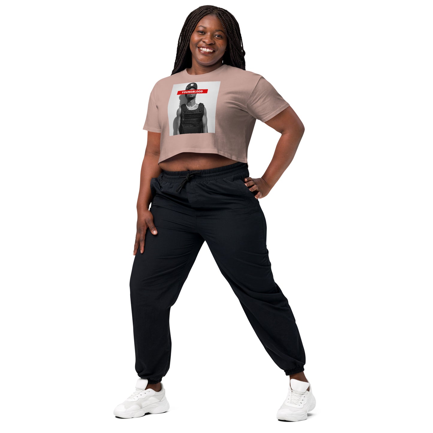 Royce YoungBlood Women’s crop top