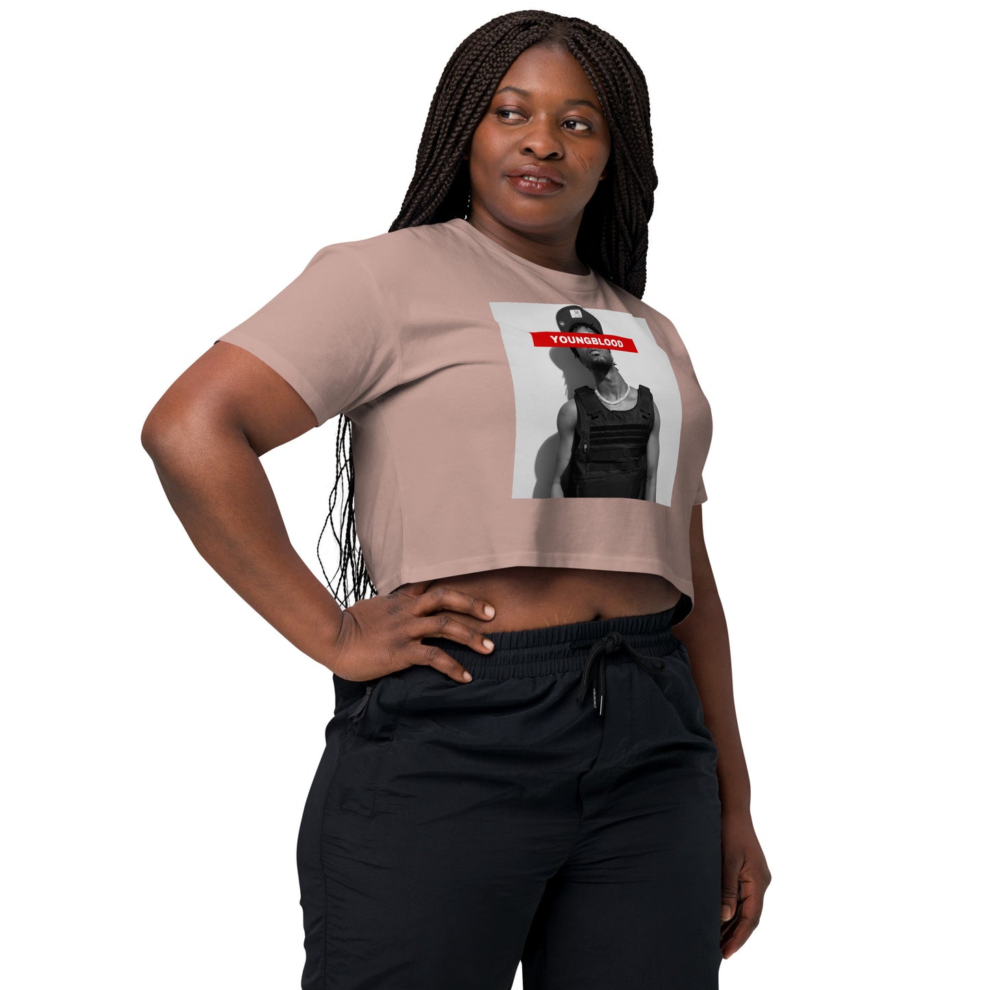 Royce YoungBlood Women’s crop top