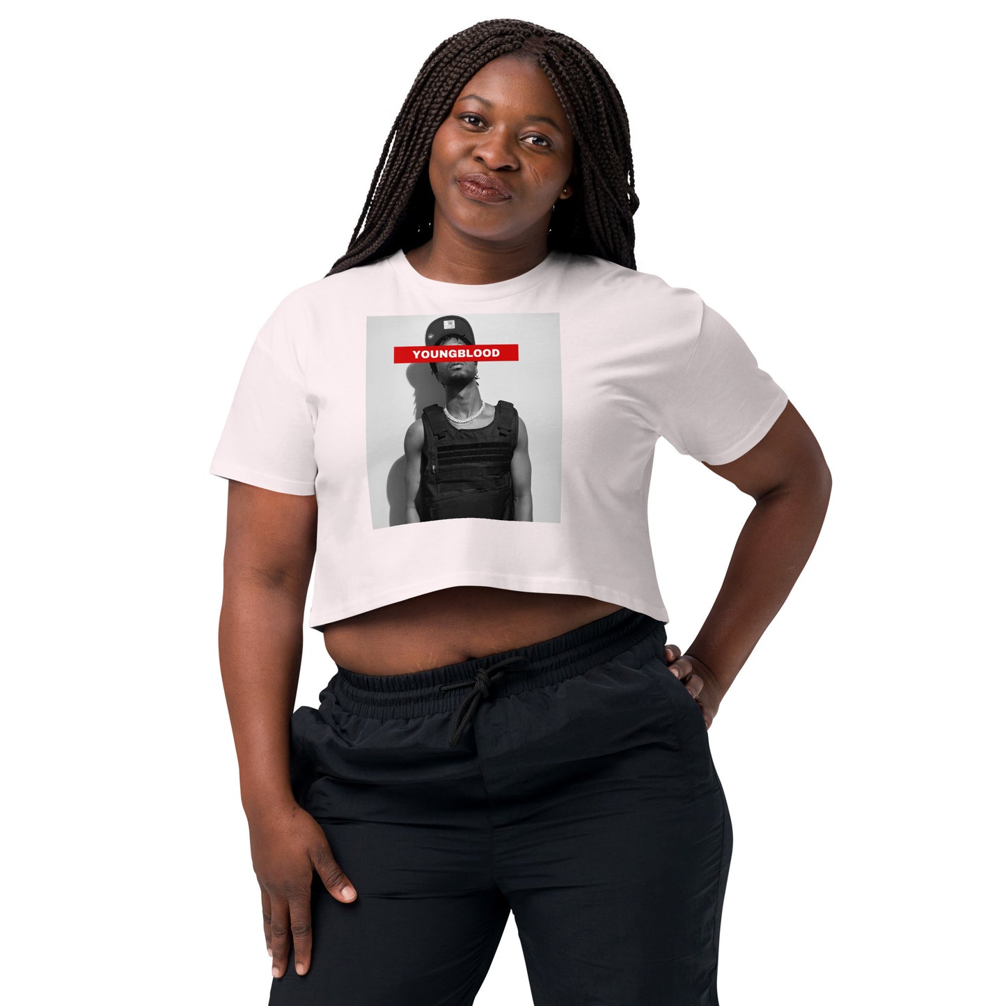 Royce YoungBlood Women’s crop top
