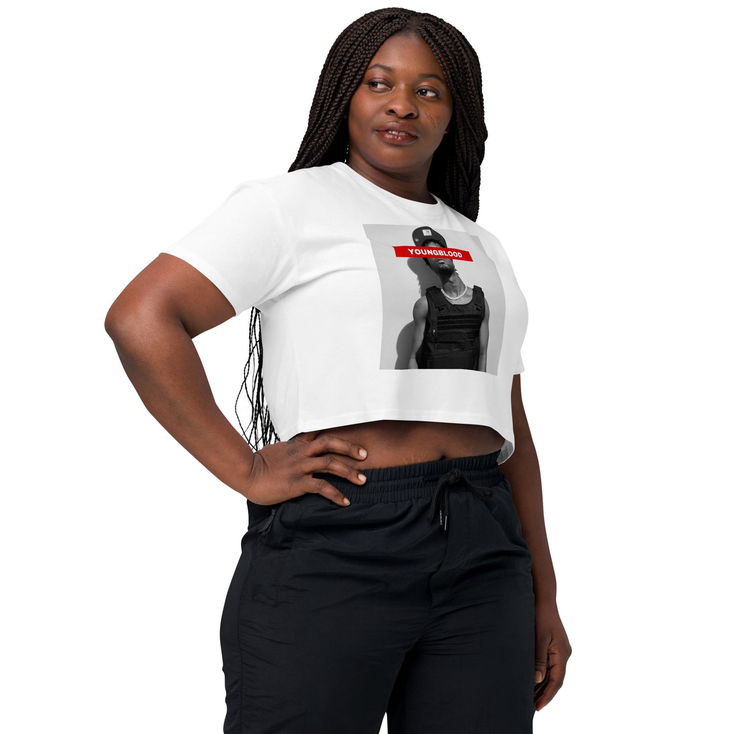 Royce YoungBlood Women’s crop top